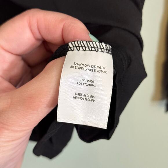 32 Degrees Womens L Black UPF 40 Air Mesh Cool Long Sleeve Active Shirt Tee 1Pc - Picture 6 of 8